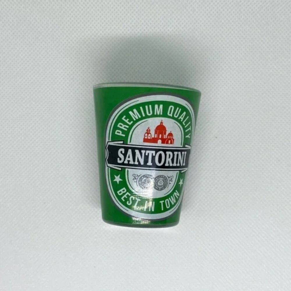 Santorini Souvenir Shot Glass